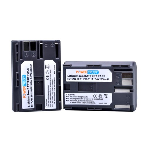 Powertrust 2pcs 2650mah 511 - 2650mah, bp-511