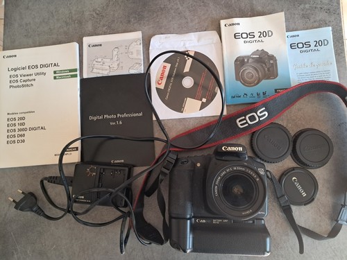 Canon eos 20d - canon, avec